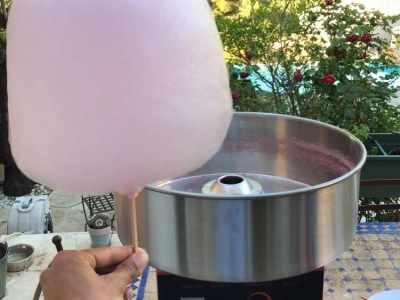 Machine à barbe à papa + nécessaire pour 30 enfants