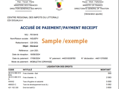 accusedepaiement