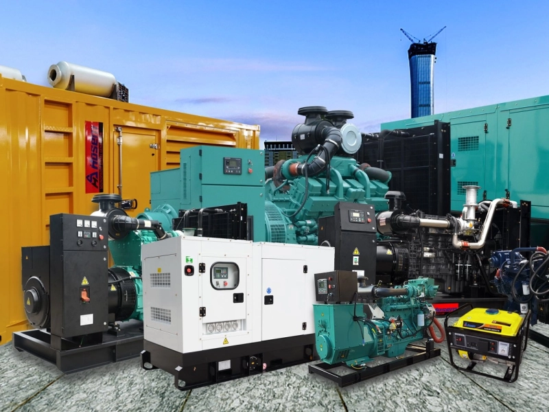 Location de groupe électrogène industriel de 50 à 800 KVA
