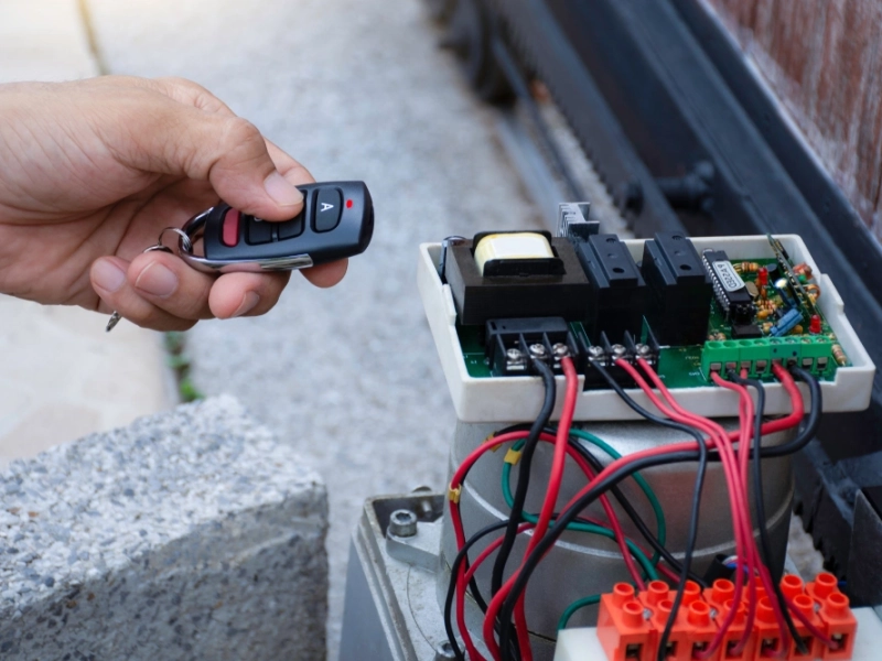 Service de fabrication , installation et maintenance de portails électriques