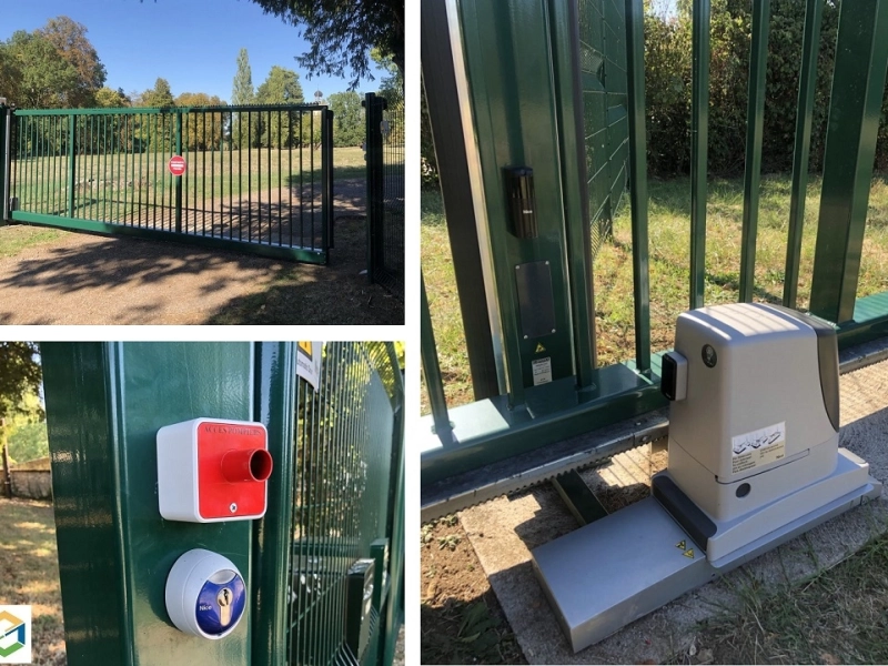 Service de fabrication , installation et maintenance de portails électriques
