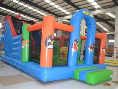 Location de grand châteaux gonflable- COMBO MULTI-JEUX-Angry birds