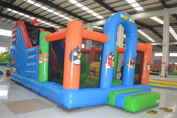 Location de grand châteaux gonflable- COMBO MULTI-JEUX-Angry birds
