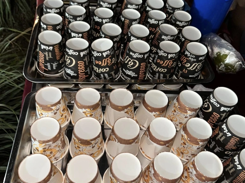 Service professionnel de café pour évènement