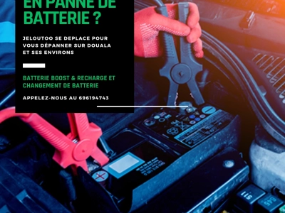 SOS Batterie - Boost , recharge et remplacement de Batterie à Domicile