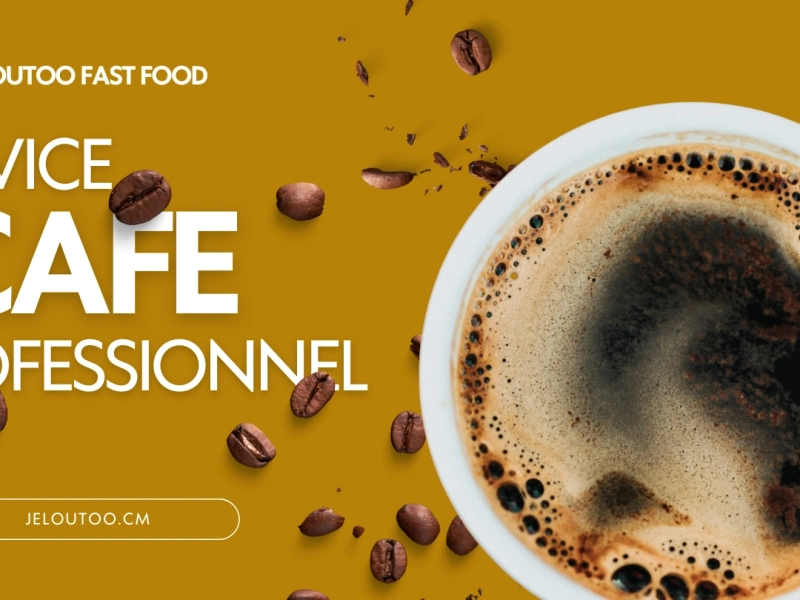 Service professionnel de café pour évènement