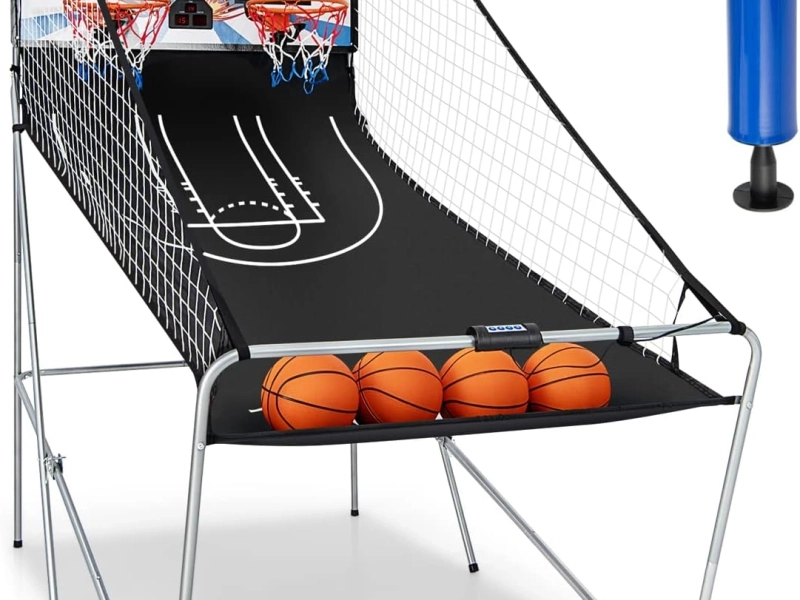 Location de machine de tir de basket-ball avec comptoir électronique