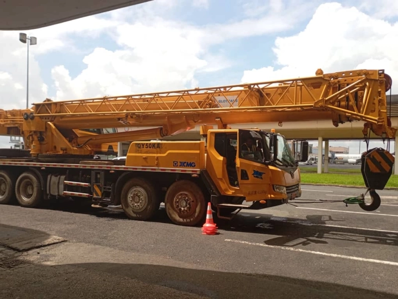 Location de grue mobile 50 tonnes
