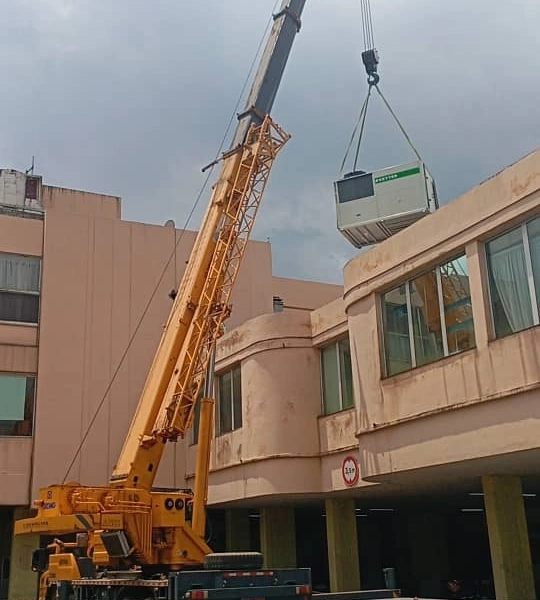 Location de grue mobile 50 tonnes