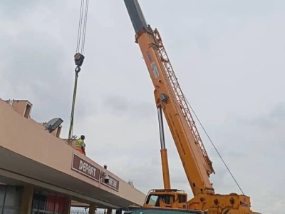 Location de grue mobile 50 tonnes